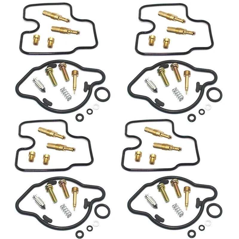 4 Sets For Honda CBR900RR Fireblade 1992-1999 Carburetor Repair Rebuild Kit Foto 1 de 3
