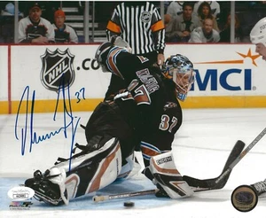 Olaf Kolzig signed Washington Capitals 8x10 photo autographed Caps JSA - Picture 1 of 2