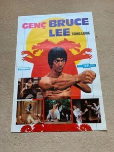 *Very Rare* Game (Tower) Of Death II (1973) - Original Turkish Movie Poster - Picture 1 of 2