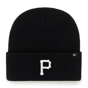 MLB Pittsburgh Pirates Wollmütze Haymaker Cuff Knit Mütze black 195000889868 - Bild 1 von 2