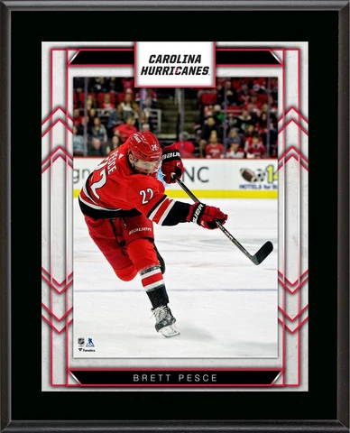 Brett Pesce Carolina Hurricanes 10.5" x 13" Player Plaque Cover