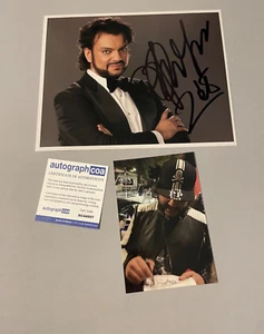 PHILIPP KIRKOROV Фили́пп Кирко́ров In-person signed autograph 8x10 +photo + ACOA - Picture 1 of 2