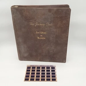 Jockey Club Turf Library on Microfiche 1872 Vol I II III Horse Racing History - Bild 1 von 15