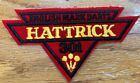Rare 301 English Mark Darts Hattrick Professional Dart Game Triangle Patch Red
