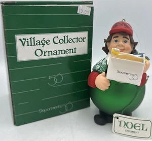 Department 56 Verde Rollie Pollie Ornamento Coleccionista 18590 Poliarcilla y Vidrio De Colección - Imagen 1 de 8