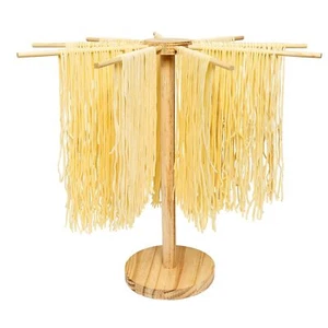 Pasta Drying Rack Wood Large Pasta Drying Rack Collapsible Household Noodle Drye - Picture 1 of 7