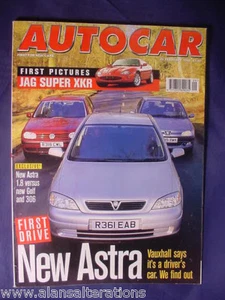 AUTOCAR Magazine 25th February 1998 Vauxhall Astra - Picture 1 of 1