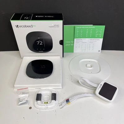 Ecobee3 Lite Smart Thermostat (EB-STATE3LT-02) Programmable Heat Cooling OPENBOX - Image 1 of 4