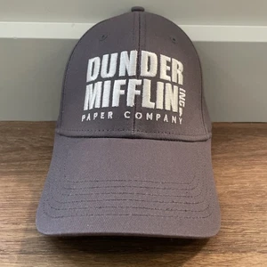 The Office Dunder Mifflin Paper Company TV Gris Ajustable Papá Sombrero Nuevo - Imagen 1 de 5