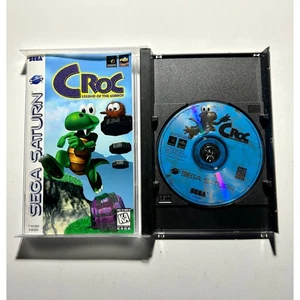 CROC: LEGEND of the GOBBOS (Sega Saturn)works Complete CIB🔥Near mint!  - Picture 1 of 6