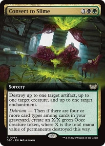 Convert to Slime (Extended Art) 64 LP Normal Commander: Duskmourn: House of H... - Picture 1 of 1