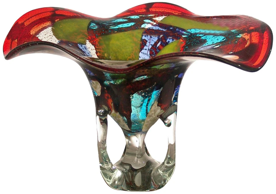 Dale Tiffany Montana Multi-Color Art Glass Bowl - Image 1 of 1