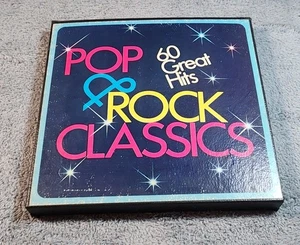 Pop & Rock Classics 6 LP Vinyl Record Set Columbia Musical Treasury 60 Hits 70s - Picture 1 of 5