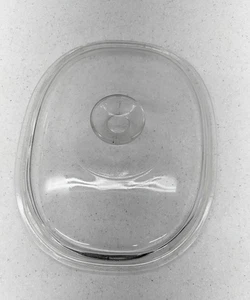 Pyrex DC1.5C A 1 1/2 C ovaler Ersatzglasdeckel passt Corning Ware 2,5 Quart oval - Bild 1 von 6
