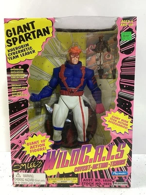 Figura Playmates WILDC.A.T.S Giant Spartan 1994 edición de coleccionista Foto 1 de 4