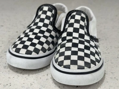 Furgonetas a cuadros talla 8 para niños pequeños Foto 1 de 4