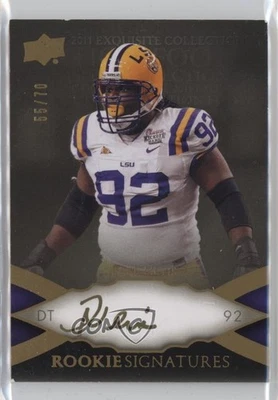 2011 Upper Deck Exquisite Collection Signatures /70 Drake Nevis Rookie Auto RC - Image 1 of 2