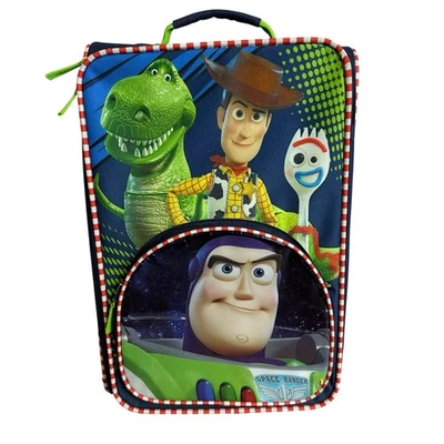 Disney Toy Story Kids Rolling Luggage Suitcase Pixar Toy Story 4 Handle - Image 1 of 4