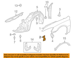Las Mejores Ofertas En Honda Genuine Oem Negro Defensas De Coches Y Camiones Ebay