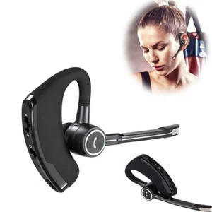 Bluetooth Earphone Headset with Noise Cancelling Microphone Call Earpiece - Picture 1 of 11