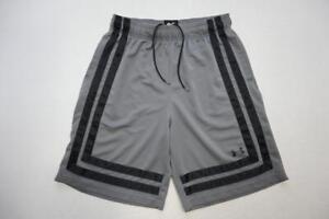Under Armour Gym Shorts HeatGear Loose Basketball With Pockets Mens Sz Large