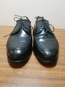 LASALLE ALLEN EDMONDS TUTTA PELLE 9/3E/NERO OXFORD MADE IN USA. SS - Foto 1 di 12