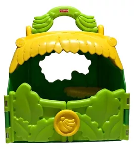 Bolso de mano Fisher Price Monkey Friends de viaje juguete para niños pequeños mono granero repuesto - Imagen 1 de 9