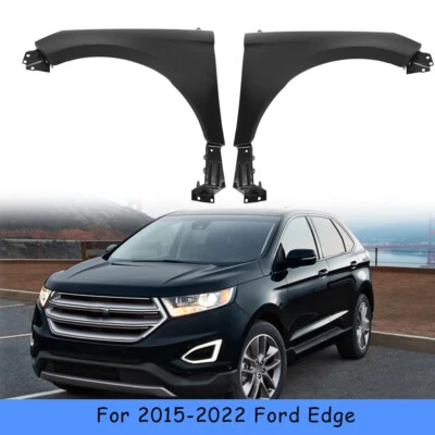 For 2015 2016 2017 2018-2022 Ford Edge Front Driver and Passenger Side Fender Foto 1 de 4