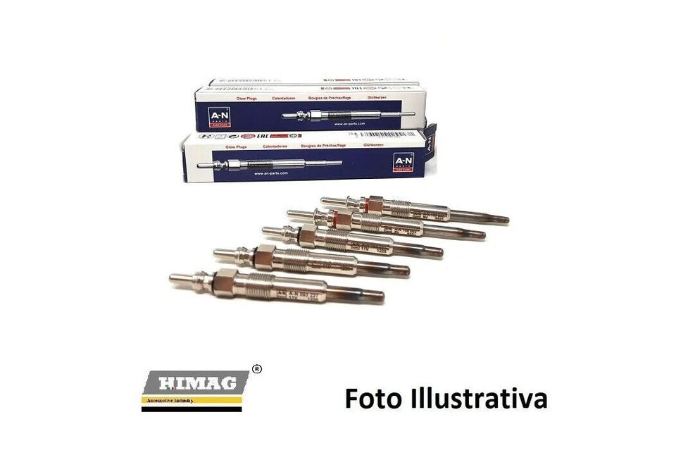 N° 4 Candelette Malo' per Audi A4 8D2 B5 1.9 TDI - Immagine 1 di 4