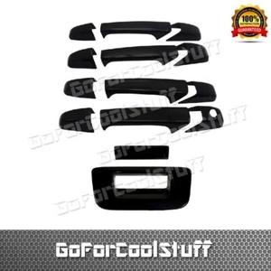 Fit 07-12 13 CHEVY Silverado GMC Sierra BLACK Cover HANDLE w/o PK+Tailgate W/O K - Picture 1 of 1