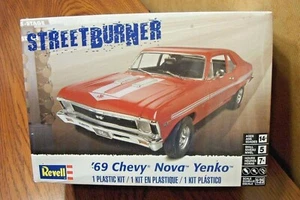 REVELL '69 CHEVY NOVA YENKO MODEL KIT 1/25 SCALE - Picture 1 of 4