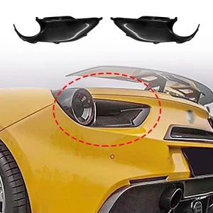 Kohlefaser-Nebel-Rücklicht-Abdeckung für Ferrari 488 GTB Spider 15–2019 Schwarz - Picture 1 of 8
