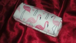 TROPICAL PINK FLAMINGO COSMETIC, ACCESSORIES, BAG PURSE - Picture 1 of 4