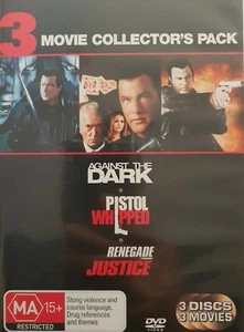 Against The Dark/ Pistol Whipped/ Renegade Justice DVD, (VERY GOOD) REGION 4 - Picture 1 of 1