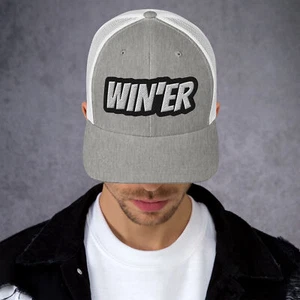WIN'ER Trucker Cap Retro lustig cool Snapback Style - Bild 1 von 13