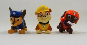 Paw Patrol Action Figuren Marshall Rubble Zuma Chase Spin Master 3 Stück - Bild 1 von 12