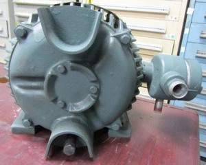 😃 PEERLESS ELECTRIC 1 HP AC MOTOR P182 FRAME 220/440 VAC 1750 RPM 3Ø P9302AP - Picture 1 of 6