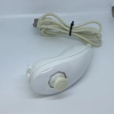 Official Authentic Nintendo Brand Wii Nunchuck RVL-004 OEM  - Image 1 of 2