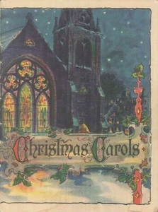 Vintage Weihnachtslieder Mini Heft John Hancock Lebensversicherung Boston - Bild 1 von 6