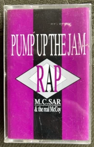 PUMP UP THE JAM - CASSETTE EP - 1990 house - ex cond - M.C. SAR & the real McCOY - Picture 1 of 3