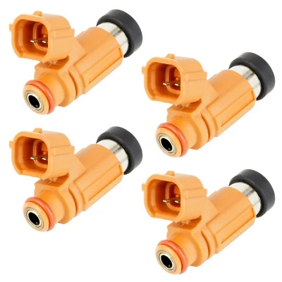 4 Throttle Body Fuel Injector W/O-Ring And Gasket for Yamaha YZF-R6 YZFR6 03-05 - Image 1 of 2