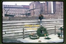 Berlin Wall, Germany in mid 1960's, Kodachrome Slide k11b