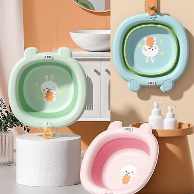 Multi-purpose Baby Folding Washbasin Household Folding Basin Kids Bathtub Care- • 11.94$