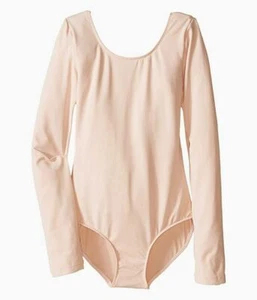NEW $114 Bloch For Dancers Girls Pink Long Sleeve Leotard One-Piece Size 2-4 - Picture 1 of 1