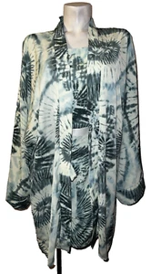 New FASHION NOVA Outfit Plus 1X Flying So Far 3pc Green Tropical Shorts Set NWT - Picture 1 of 10