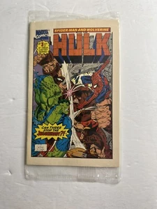 Drakes Cakes Marvel Mini Comic Book 1993 Hulk 3/4 & Silver Surfer 4/4 SEALED c3 - Picture 1 of 5