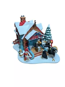 Danbury Como Nuevo Disney Winter Wonderland Polo Norte Village Hall En Caja Navidad - Imagen 1 de 15
