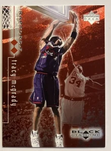 Tracy McGrady 1998-99 UD Black Diamond Double Red #’D /3000 #82 Raptors ESE - Picture 1 of 2
