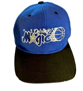 Rare Vtg Orlando Magic Snapback Hat Sports Specialties Cap Black Dome THE TWILL - Picture 1 of 7