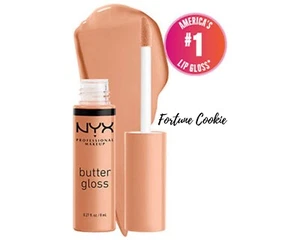 NYX Butter Gloss Non Sticky Lip Gloss- FORTUNE COOKIE 0.27 oz - Picture 1 of 1